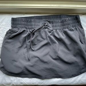 C9 By Champion Womens  Athletic Dark Grey‎ Skort with Pockets Size XXL